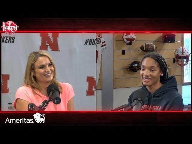 Taylor Landfair Talks Decision to Transfer to Nebraska, Goals on and off the Court and Much More!