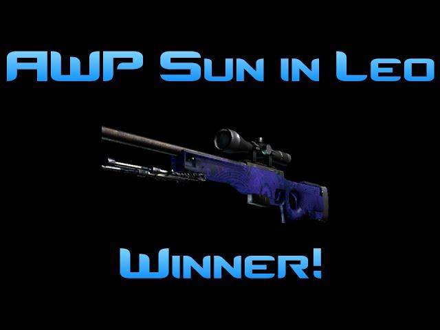 AWP Sun in Leo Winner!