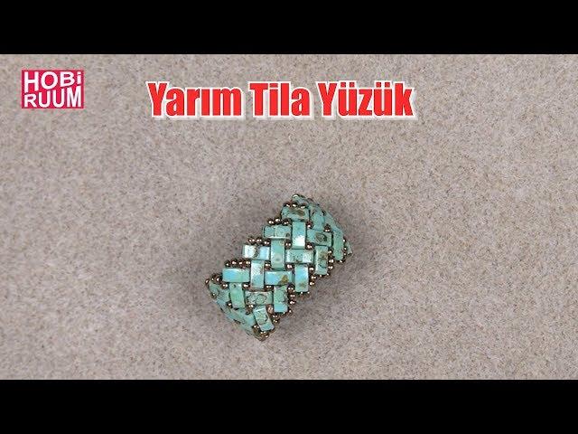 Yarım Tila Yüzük Yapımı #DIY #kendinyap