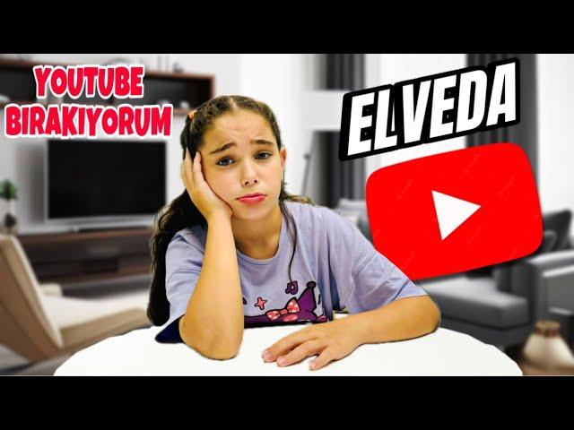 ELİF SİNEM YOUTUBE ELVEDA !! YOUTUBE BIRAKIYORUM !!