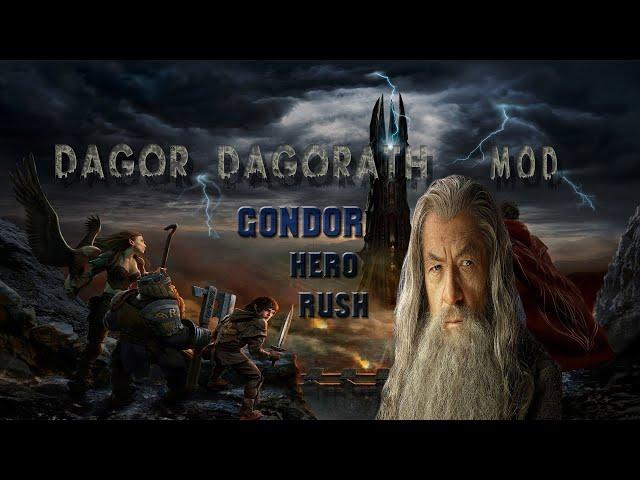 BFME Rotwk Dagor Dagorath Mod / Brutally Mordor / 10 level Aragorn/--Gandalf