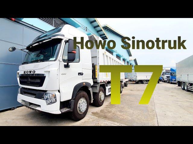  T7 Howo 12 Wheeler Dump Truck - 420HP Euro 4