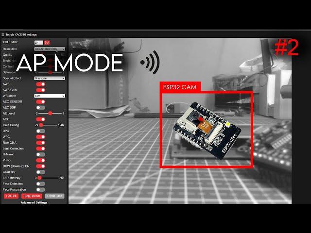 ESP-32 CAM in Access Point mode (AP Mode) | Electronics with Adwait