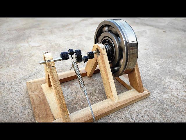 Free Energy Generator From Dual Spring Mechanism | Black RoboBrain