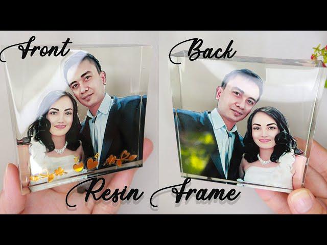 How to make Customised Resin Photo Frame | Resin Photo Frame Gifts Tutorial | DIY Resin Frames