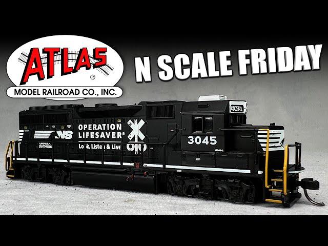 EMD GP40 2 Atlas Master N Scale Friday