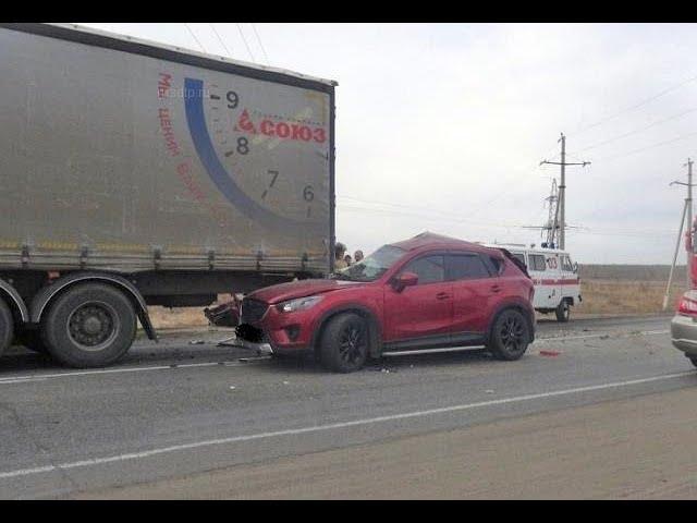 Между двумя КАМАЗами: пассажирка Mazda CX-5 не выжила в ДТП на трассе «Иртыш»