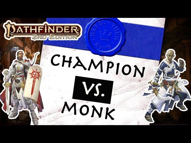 Secretly the best Classes in Pathfinder 2e - Champions and Monks