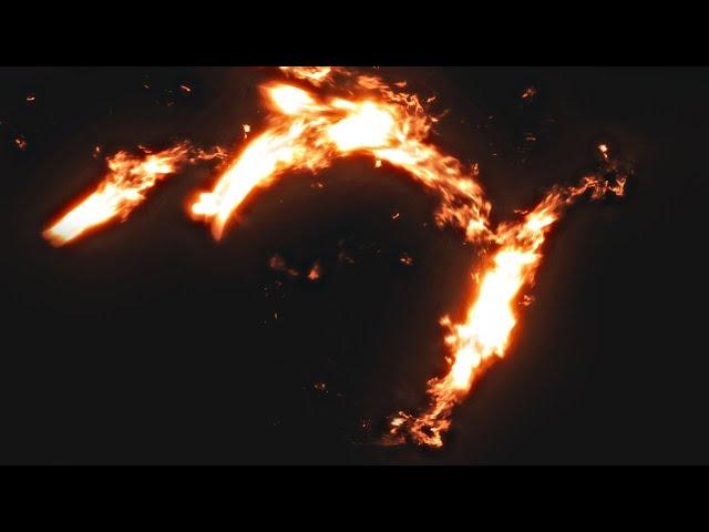 Firebending #01 FREE VFX Greenscreen ◈ Avatar inspired Fire overlay effect