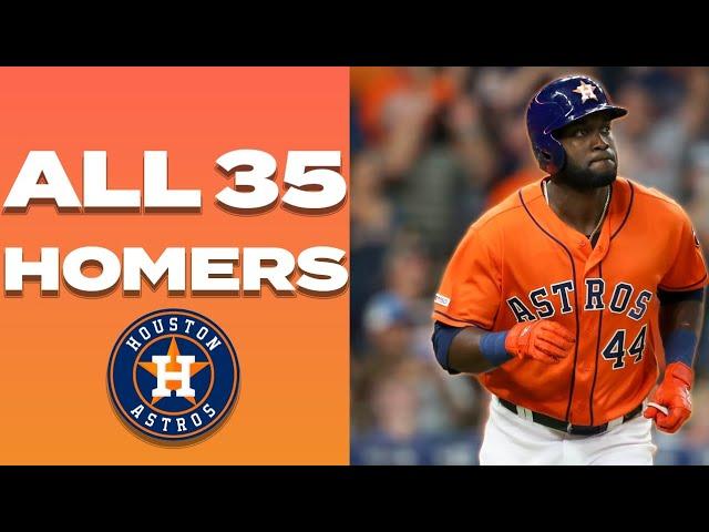 Every Yordan Alvarez Home Run Of The 2024 Regular Season - Highlights