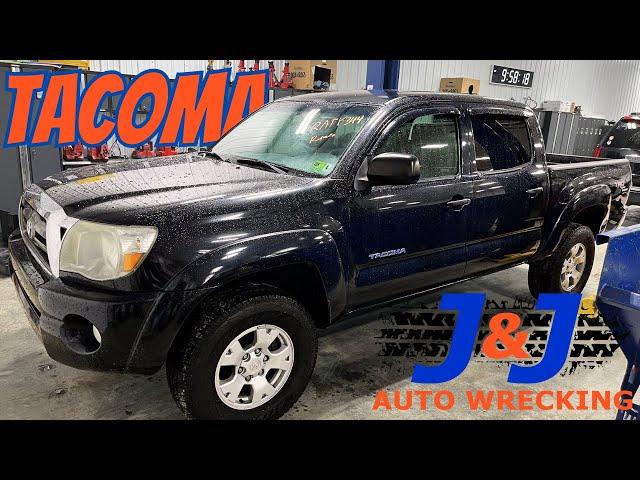 2010 Toyota Tacoma Part Out: J & J Auto Wrecking Test Video Stock # RATY344