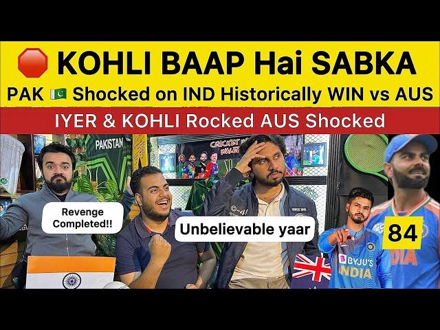 PAK  Shocked on IND beat AUS in Semi | KOHLI BAAP Hai Sabka IND vs AUS CT2025 Pakistan Reaction