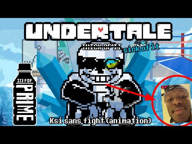 Undertale Thick of it: Ksi sans fight (animation)