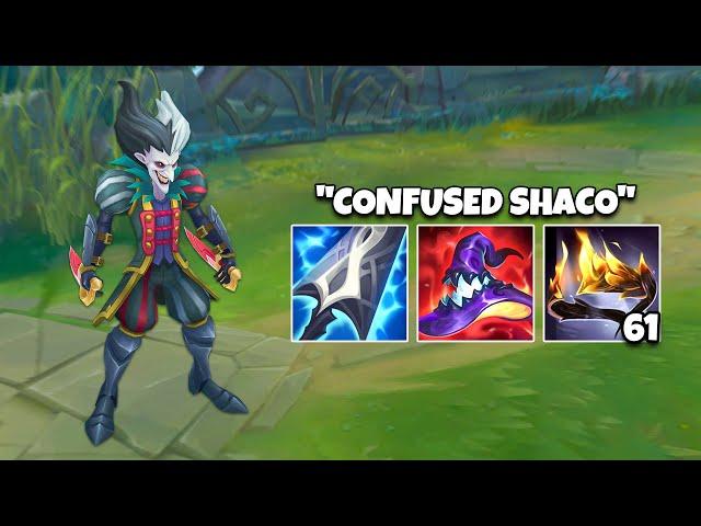 INFINITE SCALING SHACO BECAUSE HE IS VERY CONFUSED WHETHER TO GO AP OR AD