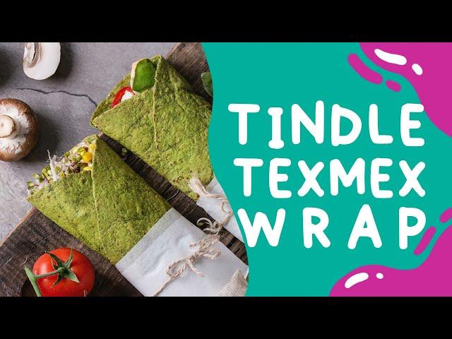 Tindle Texmex Wrap by Good Food People x Amanda Griffin