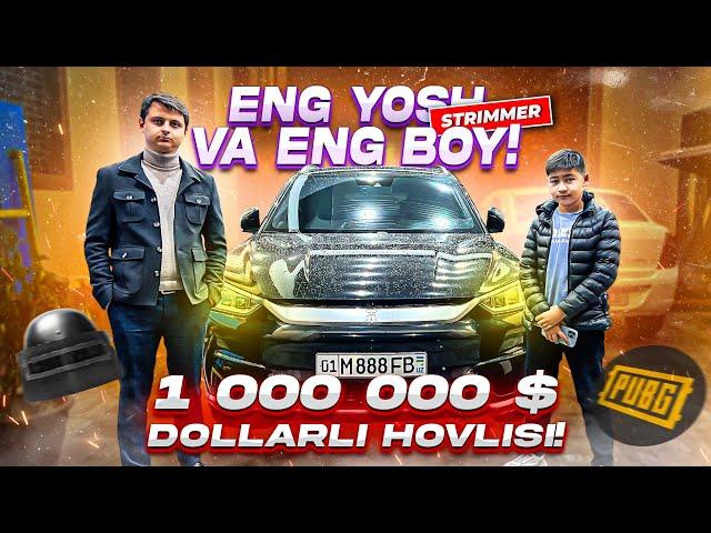 O'zbekistonning Eng Boy va Eng Yosh Strimmeri! 2.000 000$ Dollarli Hovlisi!