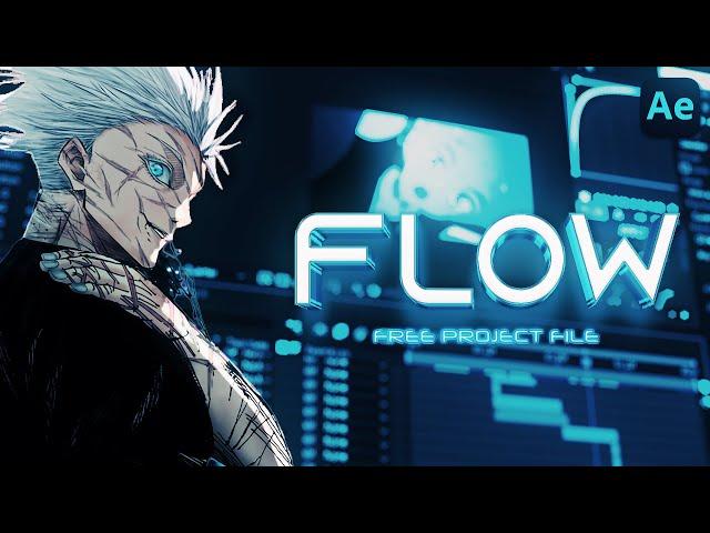 FLOW TUTORIAL - AFTER EFFECTS AMV + Free Project File