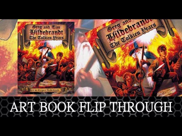 Fantasy  Art book flip through. TIM and GREG HILDEBRANDT  the Tolkien years.