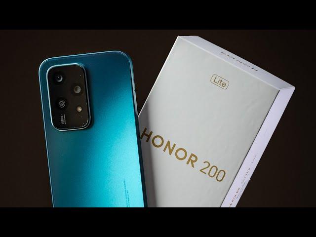 HONOR 200 Lite — недорого и на Android 14!  Обзор и опыт использования.