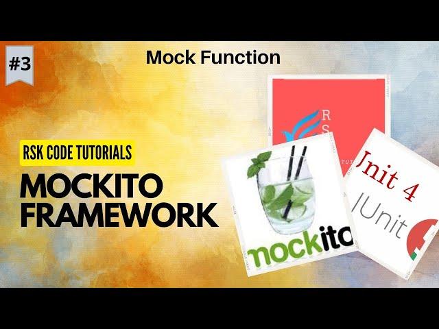 #3 Mockito Tutorial - Mock function in Mockito framework in Junit | Junit 5