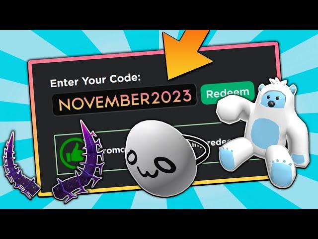 *9 NEW CODES!* NOVEMBER 2023 Roblox Promo Codes For ROBLOX FREE Items and FREE Hats! (NOT EXPIRED!)