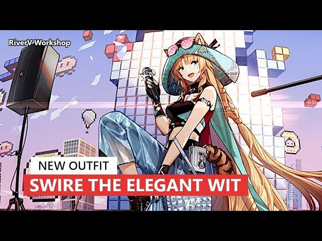 Swire the Elegant Wit New Skin | Arknights/明日方舟 琳琅スワイヤーの新しいコーデ