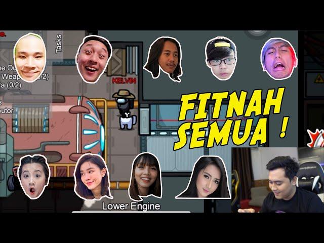 NIKMATNYA JADI IMPOSTOR ! ft PARA YOUTUBER ML PART 1 - AMONG US INDONESIA