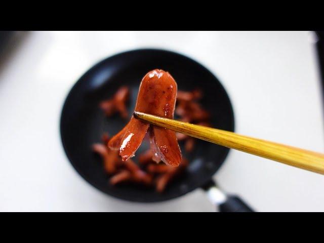 Mini Octopus Sausages (Bento Lunch Box) Tako Recipe