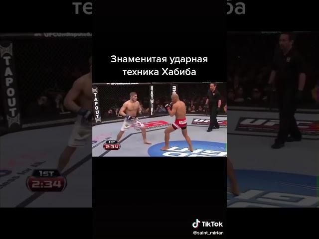 Знаменитая ударная техника Хабиба 