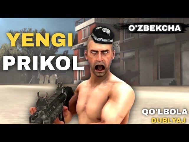 O'ZBEKCHA YENGI PRIKOL // QO'LBOLA DUBLYAJ  PUBG MOBILE