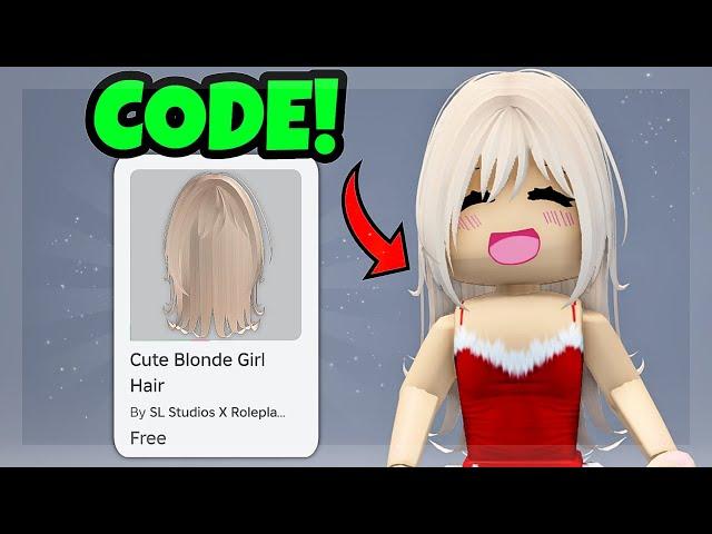 FREE HAIR CODES ON ROBLOX!