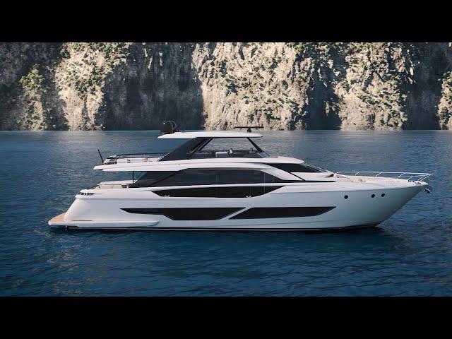 Luxury Yachts - Ferretti Yachts 860 Project - Ferretti Group