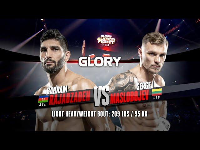 GLORY 69: Sergej Maslobojev v Bahram Rajabzadeh