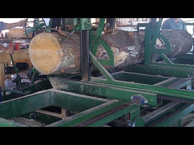 Is This AMISH Sawmill FASTER Than your WoodMizer?