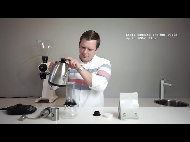 Delter Coffee Press Brew Guide