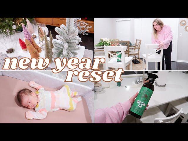 new year house reset! 2024 *goodbye christmas*