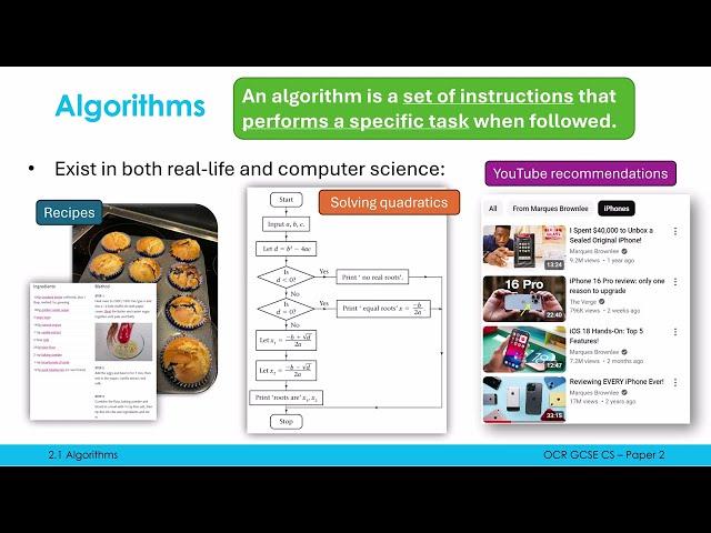 Representing Algorithms