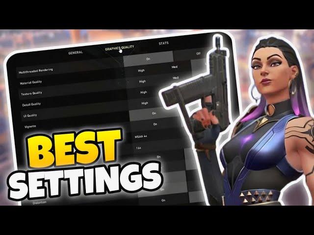 *NEW* Best Settings + Sensitivity for Valorant Episode 9 Act 3