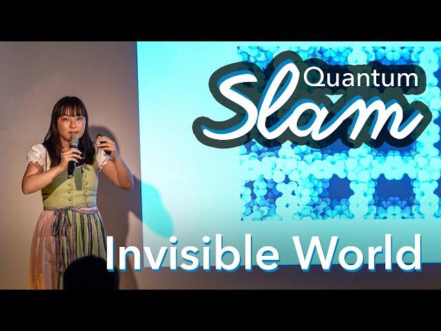 Seeing the Invisible World | Quantum Science Slam (Kristina Liu)