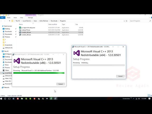 How to Fix OBS Studio Installing Problem  With vcredist x86 and vcredist x64