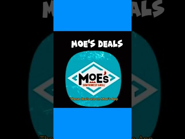 Moe's SouthWest Grill Deals #moes #freebies #bogo