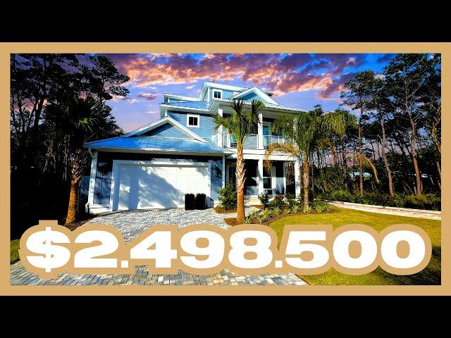 Inlet Beach Florida Home For Sale | $2,498,500 | Heated Pool + More