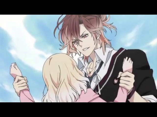 Diabolik Lovers || Yuma and Yui Bite Scene || Eng Sub