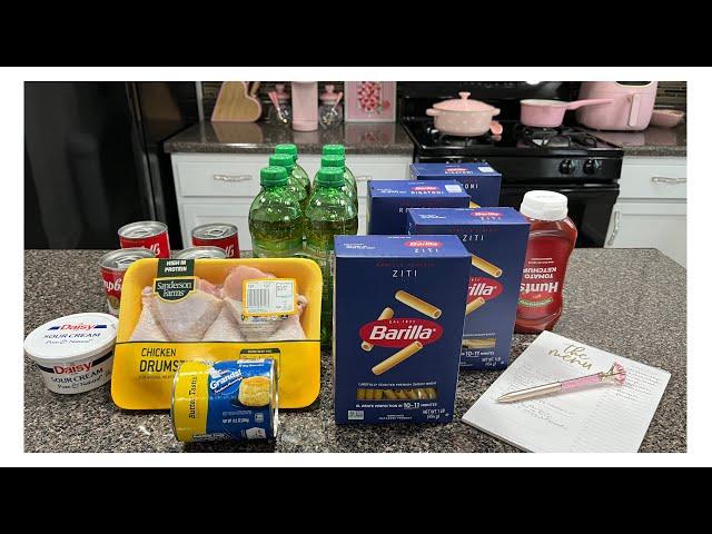 my small FIRST OF THE MONTH grocery haul | MONEY SAVING tips | EASY meal ideas 