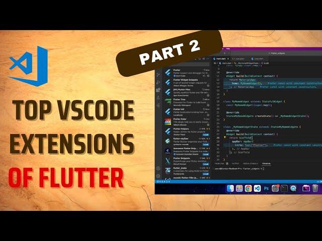 Top VSCode Extensions For Flutter (Part 2) | VSCode | 2023