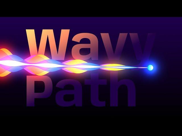 How to Create Wavy Paths. New Method! After Effects Tutorial