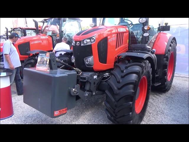 The Kubota M7151 tractor 2018