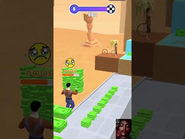 Money Run 3D running game play#shortsviral