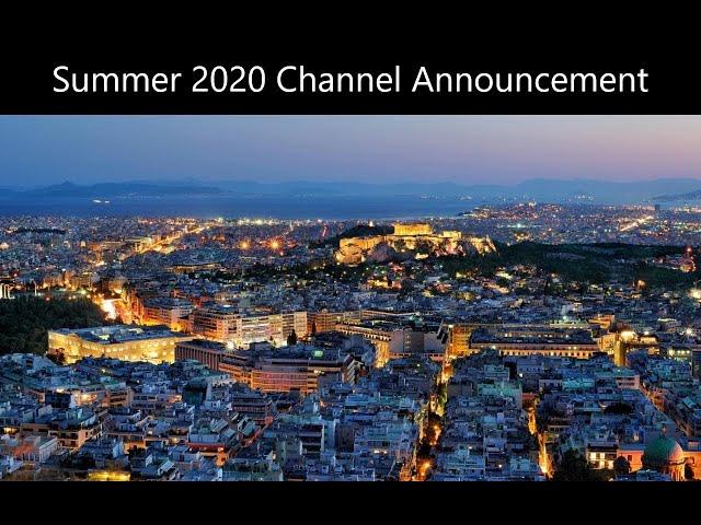 Summer 2020 Channel Announcement