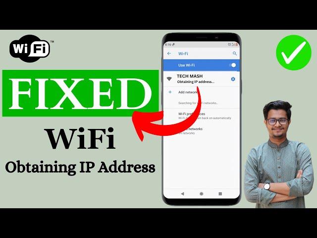 Fix Wifi Stuck on Obtaining IP Address in android | Failed to Obtain IP